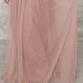 New Tulle Dusty Rose Maxi Skirt Image 4