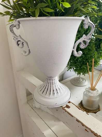 ShabbyChic Urn and Greenery