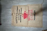 coffee sack hessian bag Christmas tree skirt