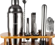 12-Piece Cocktail Shaker Set with Stand 750ml
