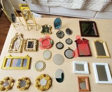 Accessories / miniatures for Dolls house - Mirrors