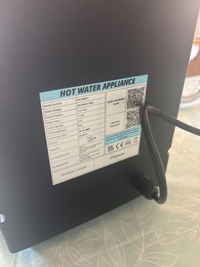 Instant Boiling Water Kitchen Tap Kit