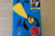 David Beckham Autographed 1999 Champions League Final Matchday Programme