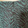Oasis Animal Print A-Line Skirt - Teal & Black - UK 6 / EUR 32 Image 7
