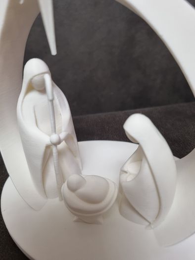 3D printed nativity scene