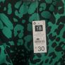 Emerald green/black dress Image 4