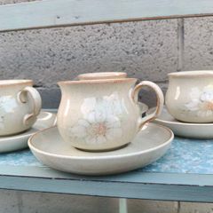 Denby Daybreak Cups/saucers