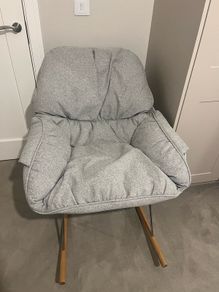 Grey Rocking Chair