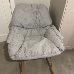 Grey Rocking Chair