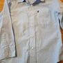Age 4-5 Blue Pinstripe Shirt Image 2