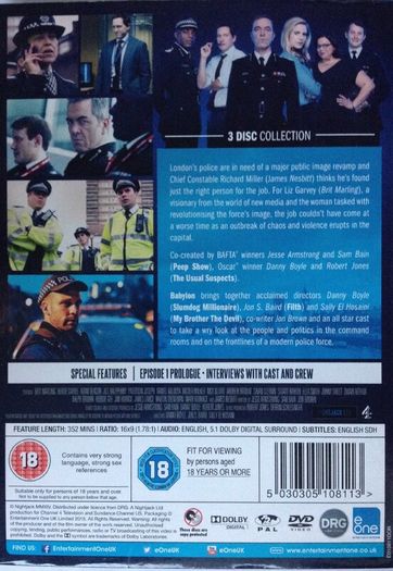 Babylon [2014] Pilot + Series 1 (Complete Series) [DVD TV Boxsets]