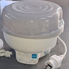 MAM Baby 6-in-1 Electric Steam Steriliser & Bottle Warmer - Grey