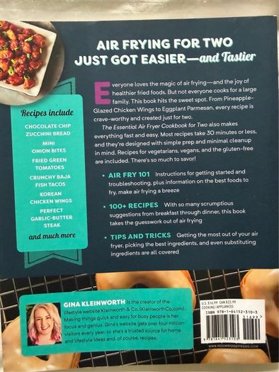 8 Cookbooks | Joe Wicks | Jamie Oliver | The Happy Pear | The Essential Air Fryer