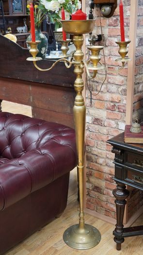 Large Vintage Floor-Standing Candelabrum