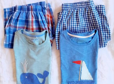 2 Next Applique Short Pyjamas Age 10-11