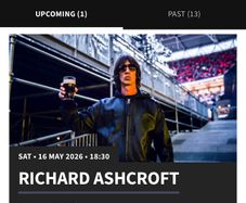 Richard Ashcroft Tickets