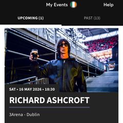 Richard Ashcroft Tickets