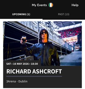 Richard Ashcroft Tickets