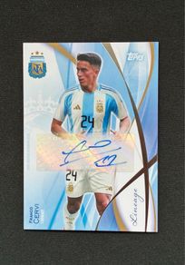 Franco Cervi Auto 2024 Topps Lineage Argentina Icons Autograph Argentina