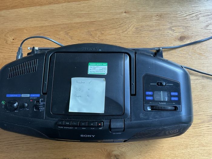 Sony Cd/ Radio