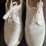 Ladies PITILLOS Winter white / cream wedged SOFT LEATHER Shoes boots Size 39 Uk 6. High Quality.  In really super condition Image 8