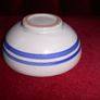 Antique Display Hand Painted Pottery Bowl 4.5"(Small) Image 2