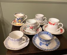 Vintage Espresso cup sets X 6