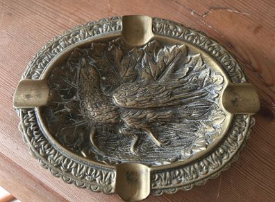 Vintage Brass Ashtray
