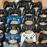 PS3/PS4 controller lot for parts/repair Image 3