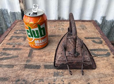 Old iron with cover