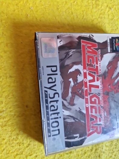Metal Gear Solid PlayStation1 Ps1 PlayStation2 Ps2 Games Original