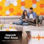 NEW SALE | 12 Pack Hexagon Acoustic Panels Self-adhesive, 30x26x0,9cm High Density Sound Proof Panels Image 5