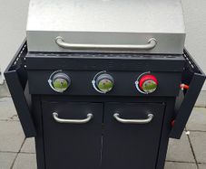 Grill Meister 3 Burner Stainless Steel Gas Grill