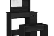 Dressing Table Set Black 86.5x35x136 cm (FREE SHIPPING)