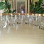 Vintage set of six aperitif glasses, France glass Image 6