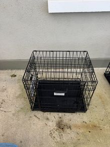 Dog Crate Hybrid Double Door Crate