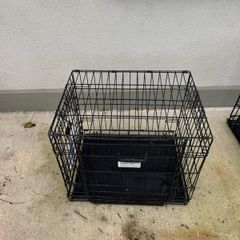Dog Crate Hybrid Double Door Crate