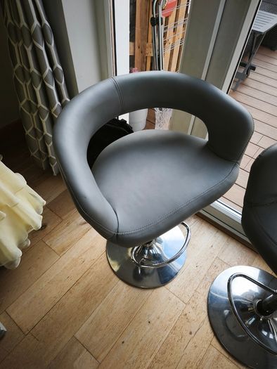 High stools Light Grey