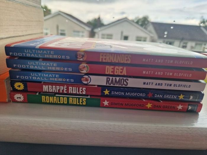 Ultimate football heros books