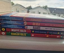 Ultimate football heros books