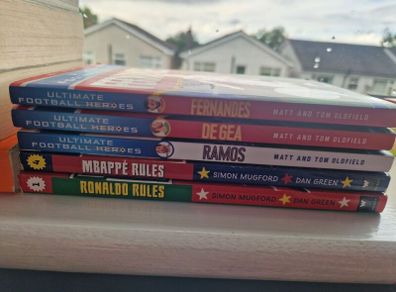 Ultimate football heros books