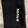 ZARA Black Blazer Dress - Size M - New with Tags Image 4