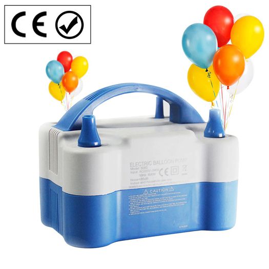 New Balloon Air Pump Electric High Power Two Nozzle Air Blower Balloon Inflator Pump Fast Portable Inflatable Tool