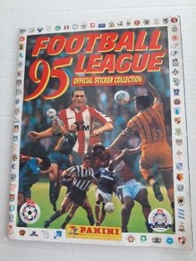 New 1995 football League sticker book