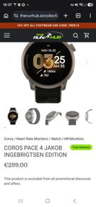 Coros Pace 4 - Jakob Ingebrigtsen edition
