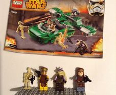 Lego Star Wars set 75091 Flash Speeder minifigures