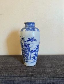 Blue and White Porcelain Vase