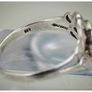 Sterling Silver Abalone Shell Size 0 1/2 Eu 54.7 Image 8
