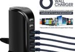 Quick charge 6 Port USB Charging Charger Station Multiple Power Socket Smart Phone USB Charger for iPhone Samsung Xiaomi Desktop Charger