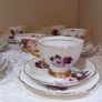 Beautiful  Royal Imperial 19 Piece Tea Set. Finest Bone China Image 4